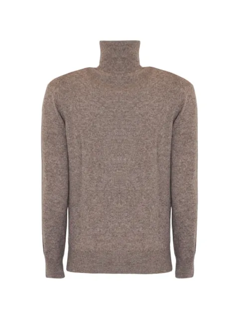 Cruciani roll-neck knitted sweater