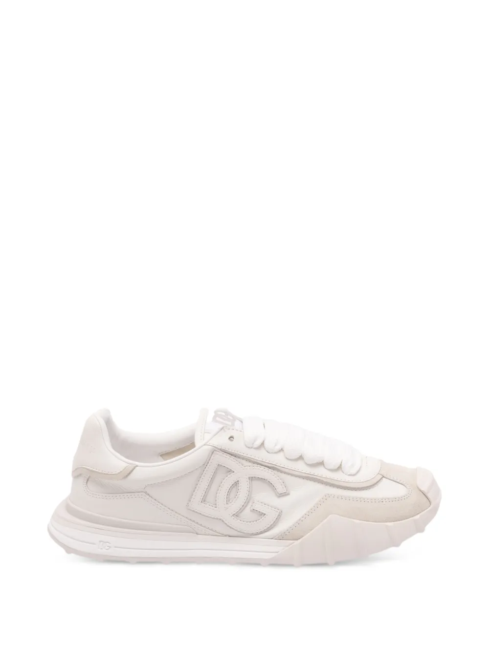 Dolce & Gabbana DG logo-patch sneakers - Toni neutri
