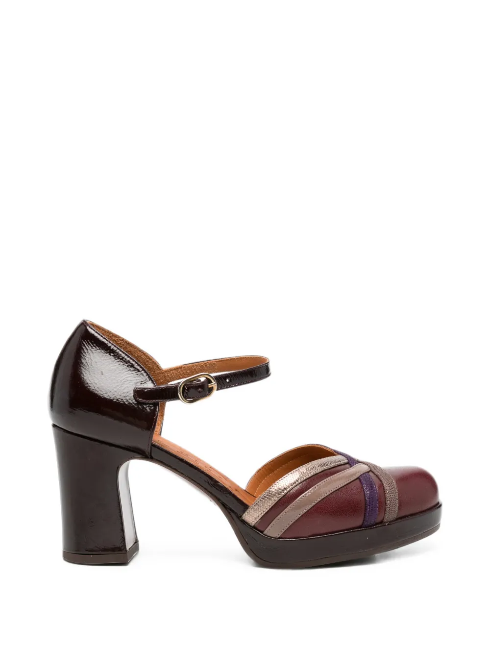 Chie Mihara Dedana platform heeled pumps | Red | Image 1
