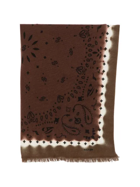 kujten fringed scarf