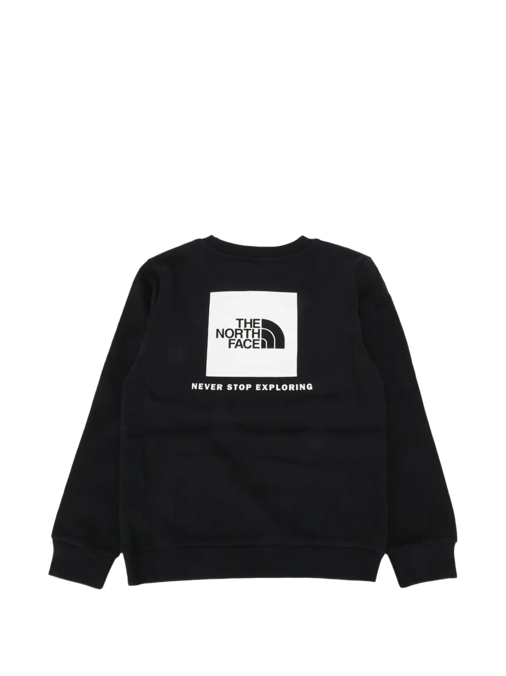 The North Face Kids Evolution Box NSE trui met ronde hals Zwart