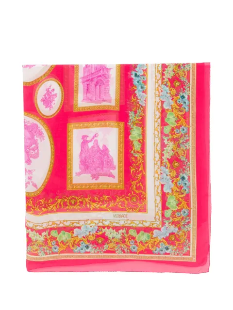 Versace Pre-Owned mascada con estampado Barocco 1990