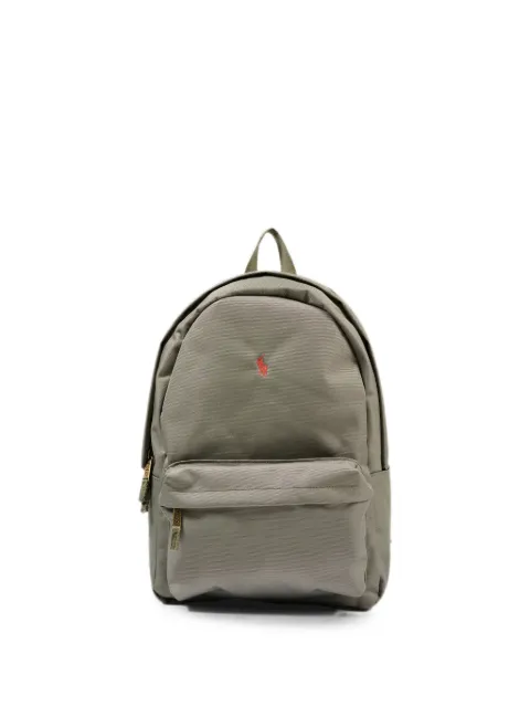 POLO RALPH LAUREN KIDS logo-embroidered backpack