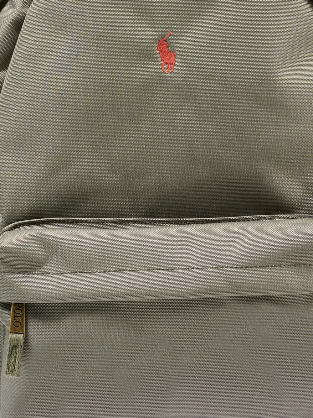 POLO RALPH LAUREN KIDS Rugzak met geborduurd logo Groen