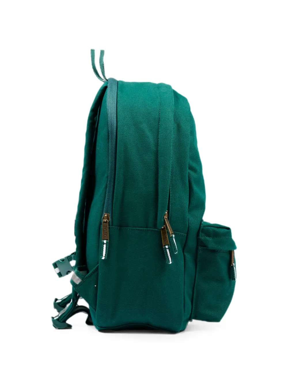 POLO RALPH LAUREN KIDS logo-embroidered backpack Groen