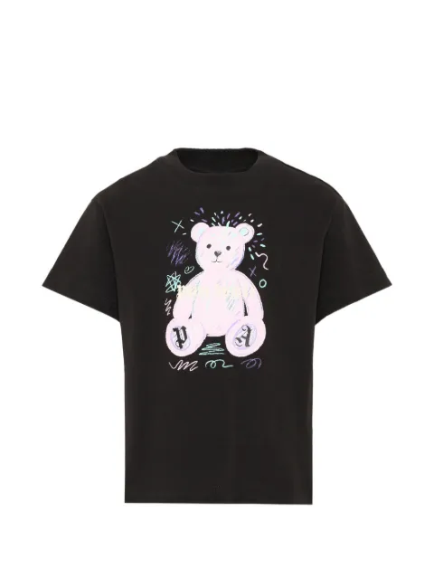 Palm Angels Kids ベアプリント Tシャツ