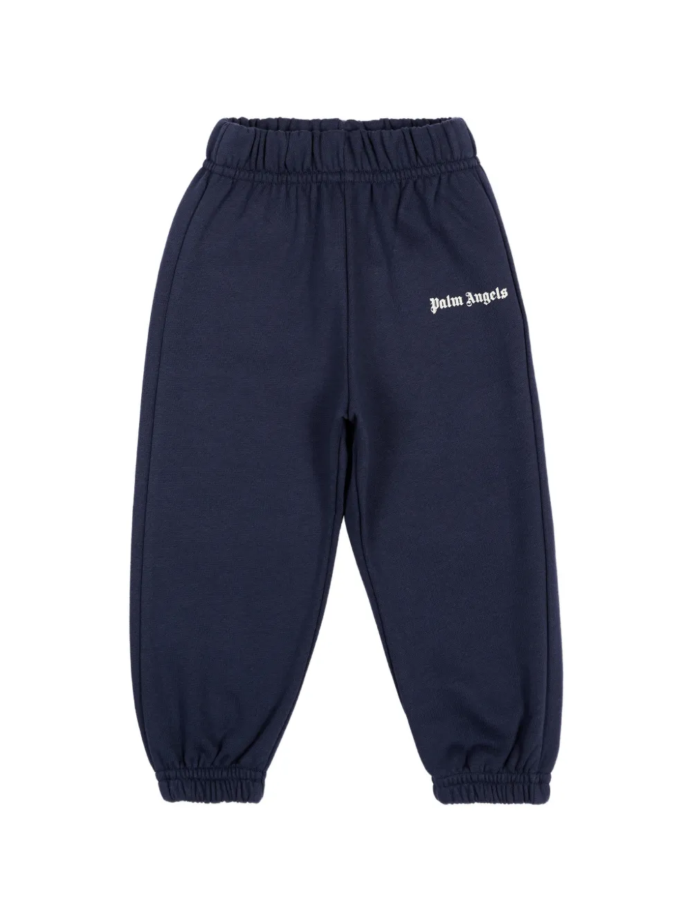 Palm Angels Kids logo-print elasticated track pants - Blau