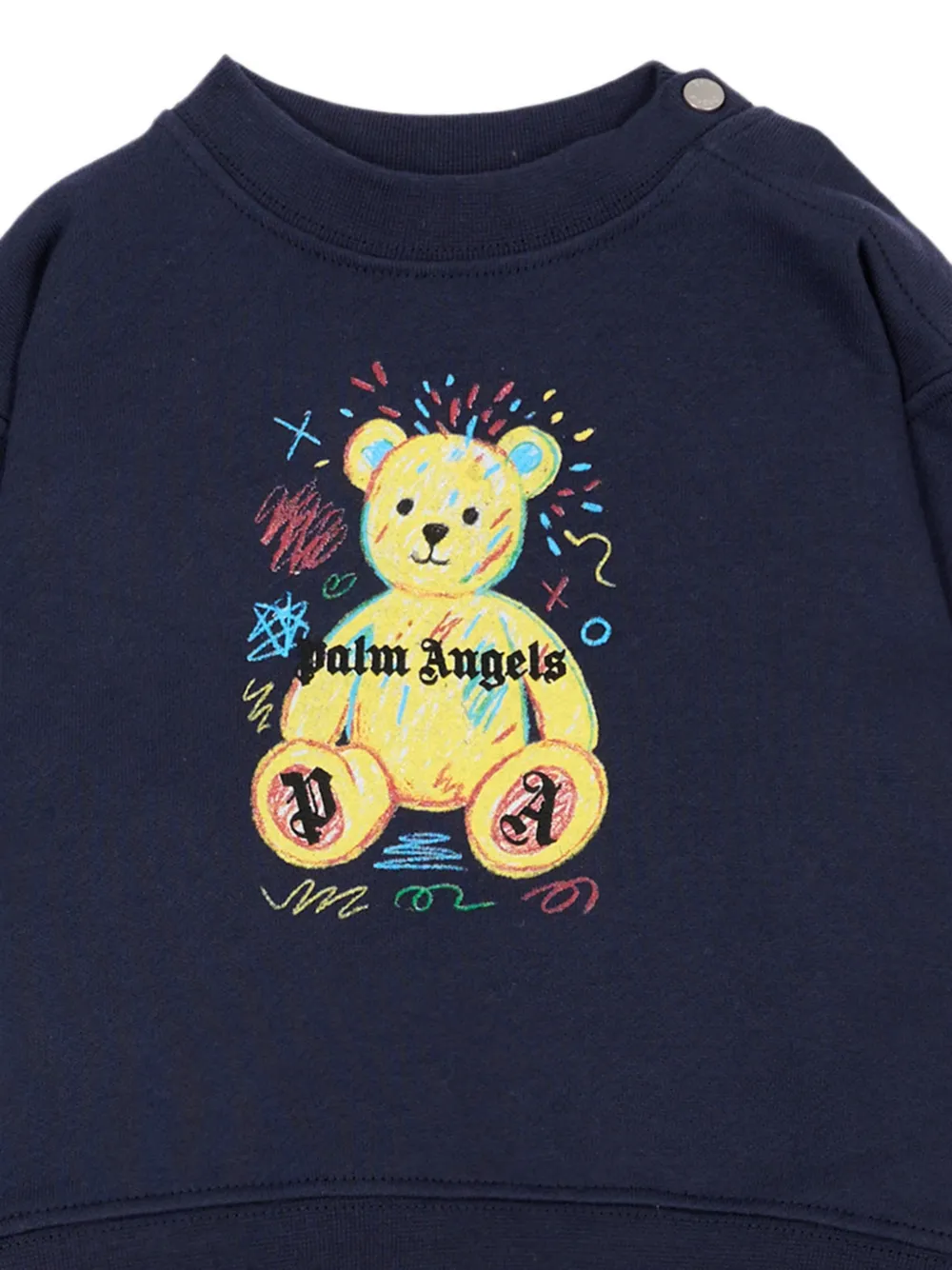 Palm Angels Kids Trainingspak met beer Blauw
