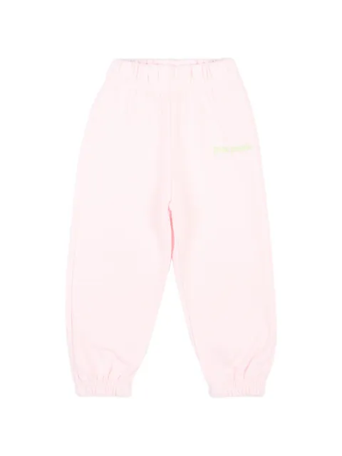 Palm Angels Kids pants elásticos con logo estampado