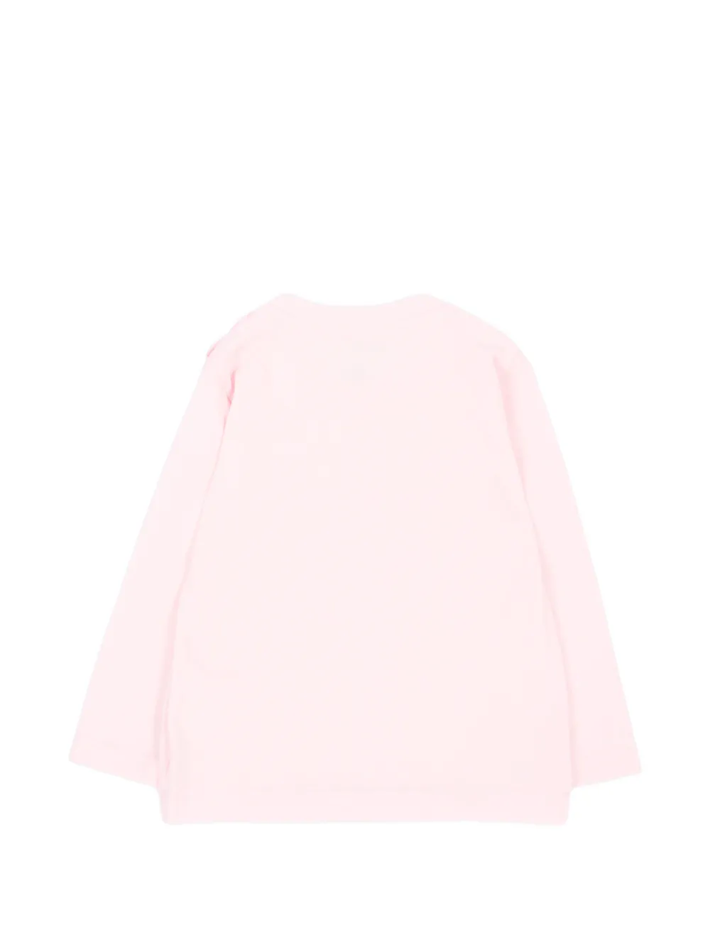 Palm Angels Kids T-shirt met lange mouwen en logo-print Roze