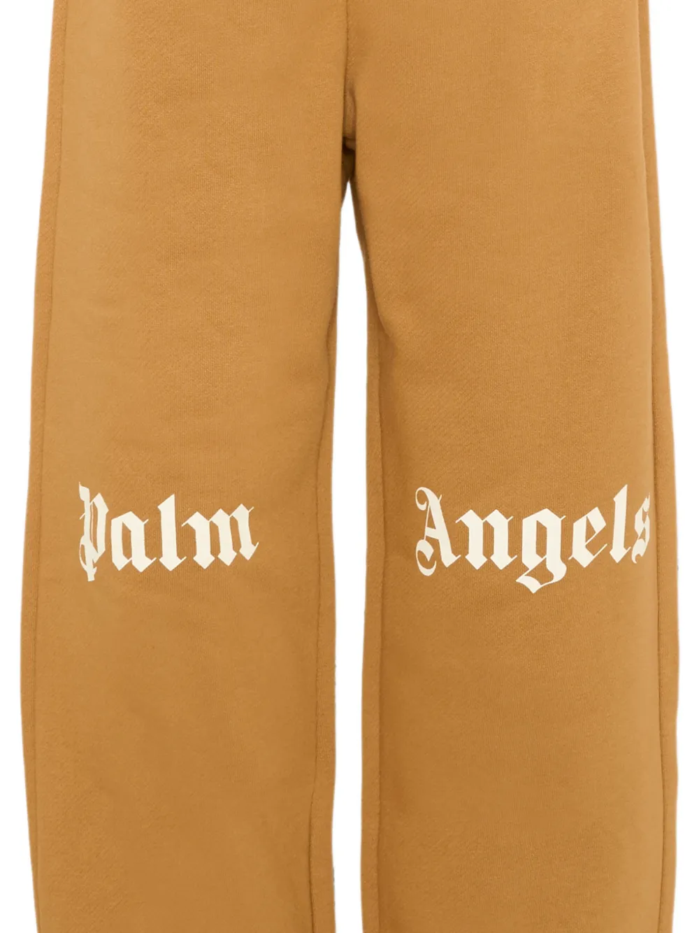 Palm Angels Kids Trainingsbroek met logoprint Beige
