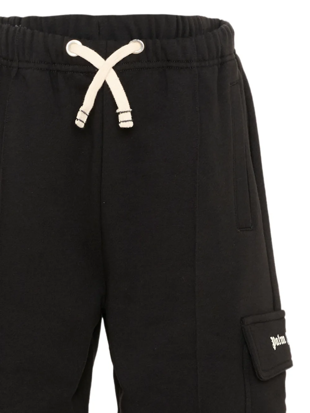 Palm Angels Kids Broek met logoprint Zwart