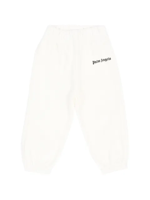 Palm Angels Kids pants con logo estampado