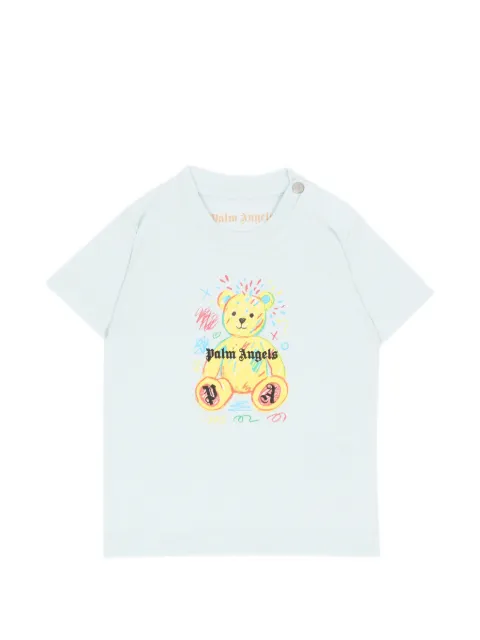 Palm Angels Kids Bear-print T-shirt