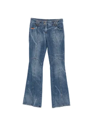 Dolce & Gabbana Pre-Owned 2000s ペイント ダメージ ジーンズ