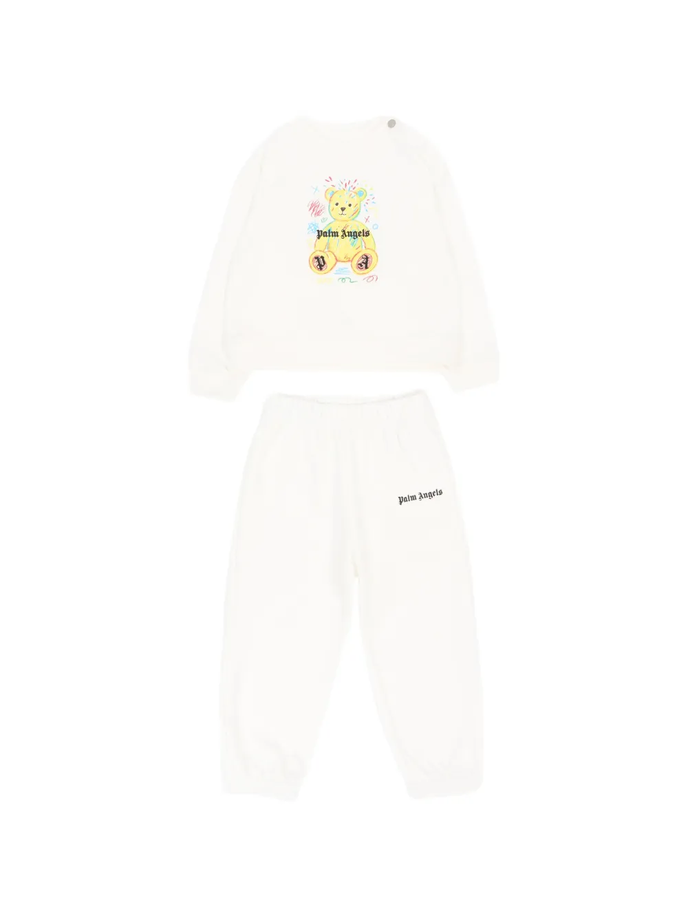Palm Angels Kids graphic-print track suit - Weiß