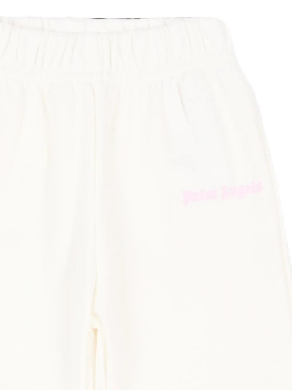 Palm Angels Kids Trainingsbroek met logoprint Wit