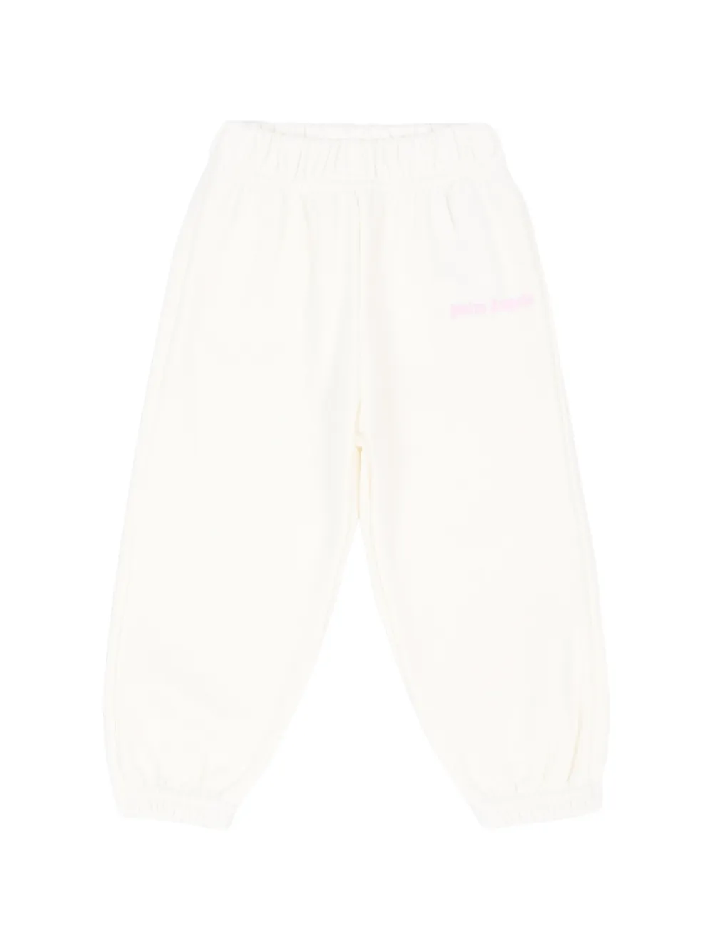 Palm Angels Kids logo-print track pants - Weiß