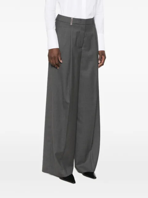 Peserico pleated wide-leg trousers