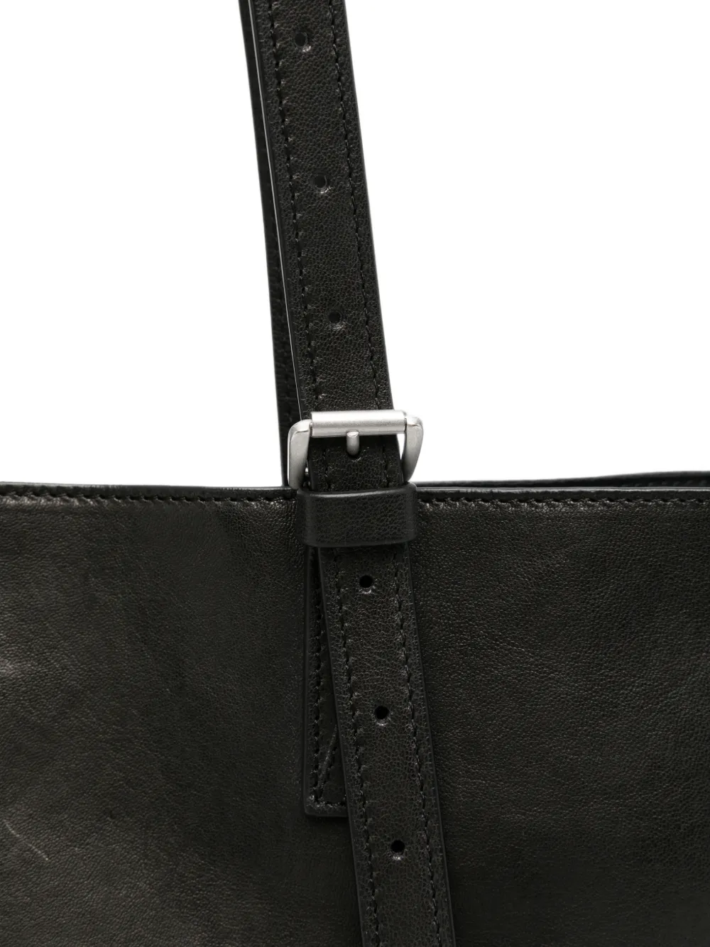 Ann Demeulemeester Leren shopper Zwart