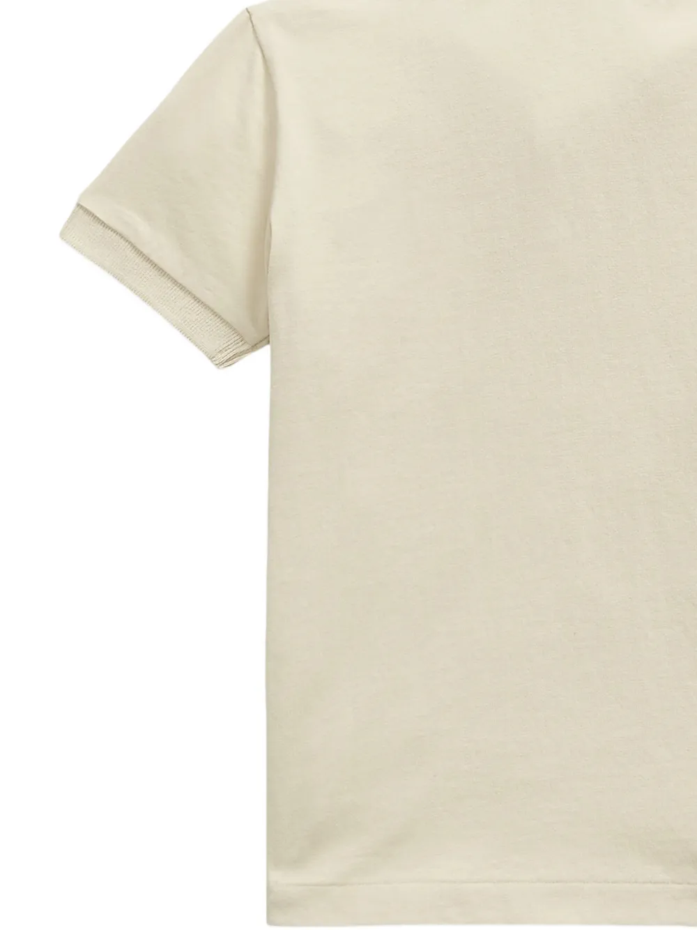 POLO RALPH LAUREN KIDS embroidered-logo pocket polo shirt Beige