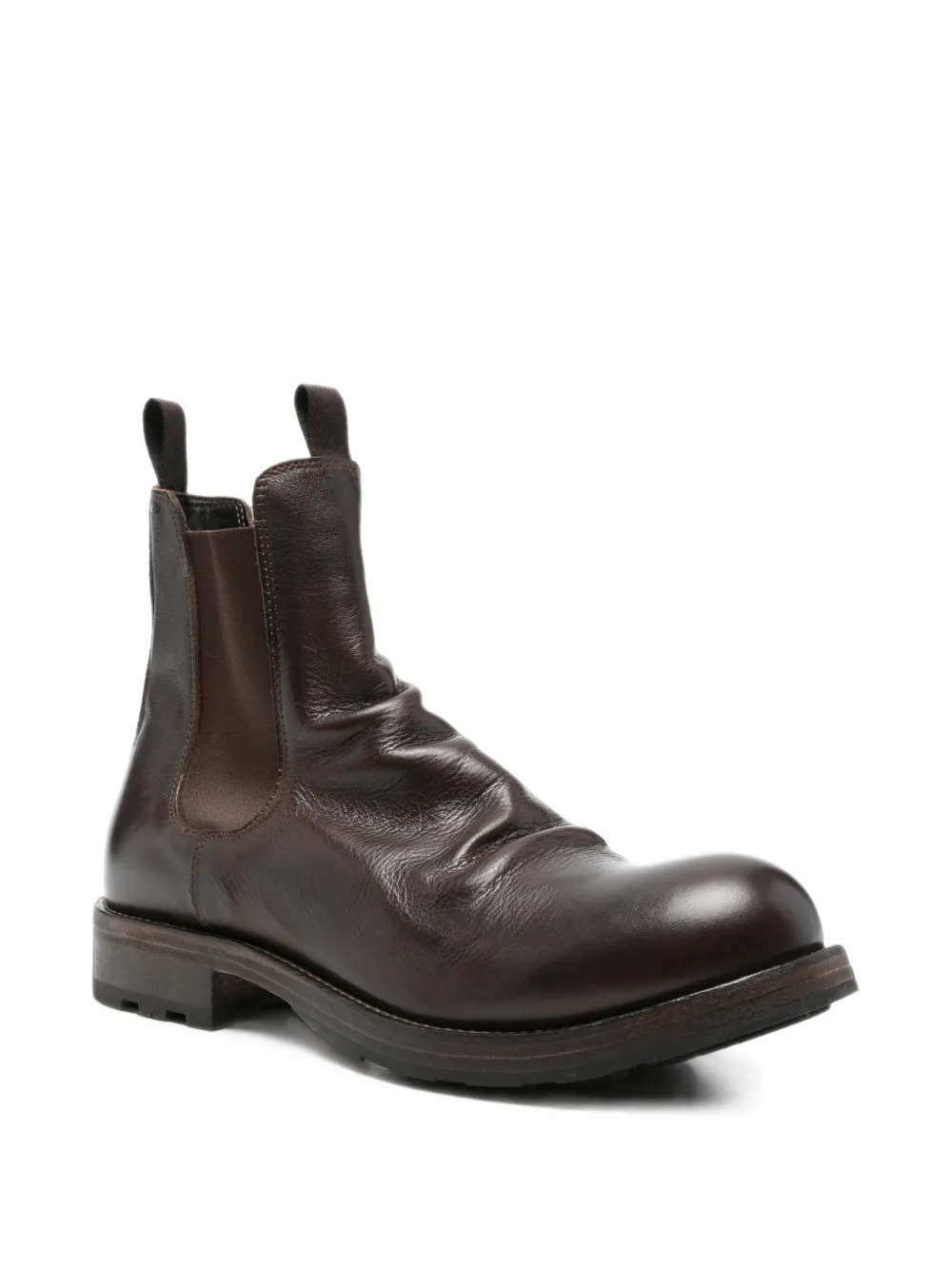 Shoto slip-on leather chelsea boots Bruin