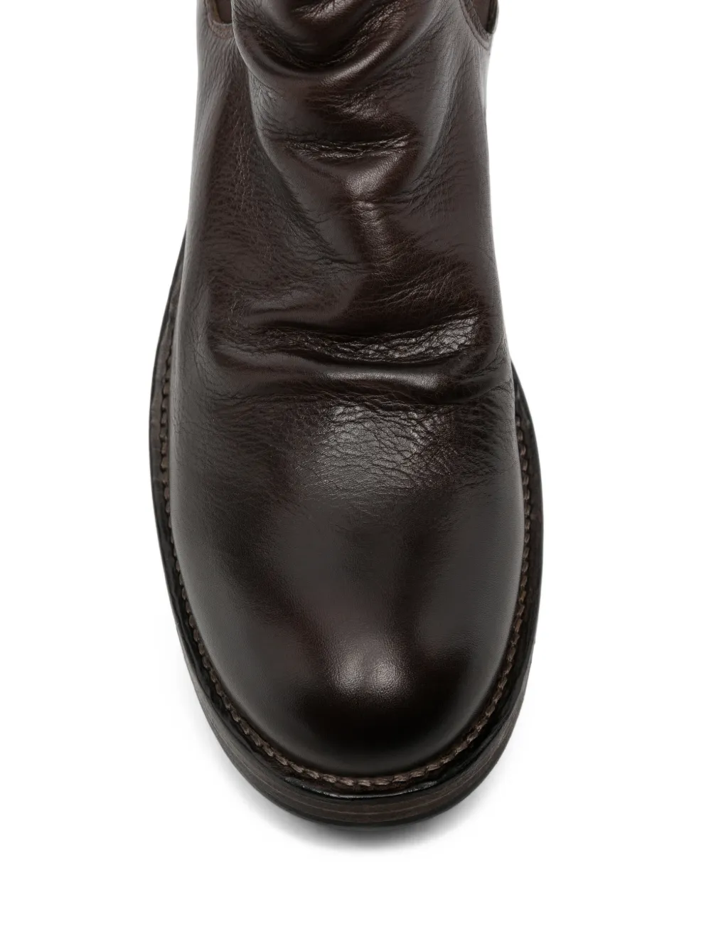 Shoto slip-on leather chelsea boots Bruin