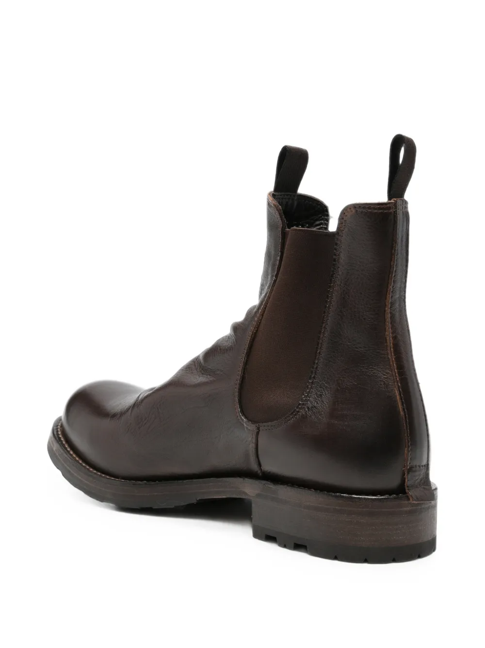 Shoto slip-on leather chelsea boots Bruin