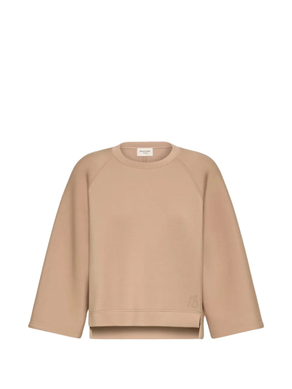 Weekend Max Mara raglan-sleeve side-slit sweater - Toni neutri