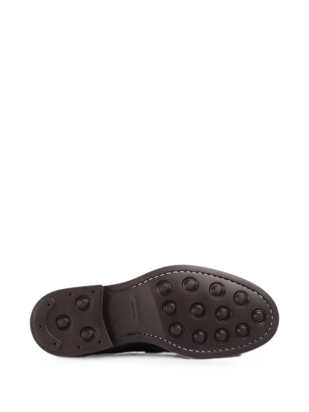 Doucal's suede Blake-stitched loafers Bruin