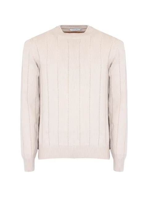 Cruciani ribbed-knit crew-neck sweater
