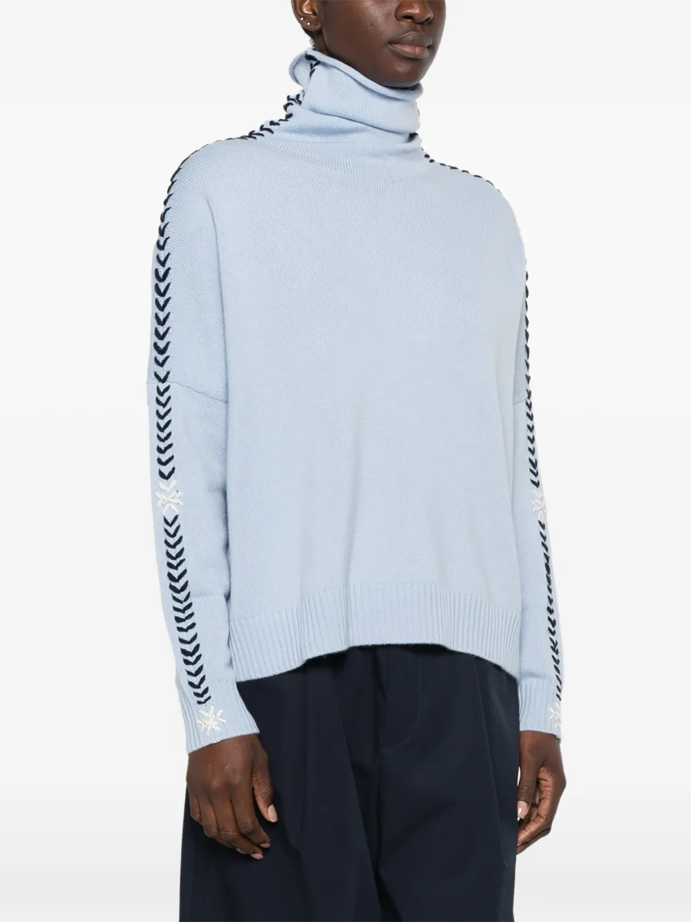 kujten Thea Snow long-sleeves sweater - Blau