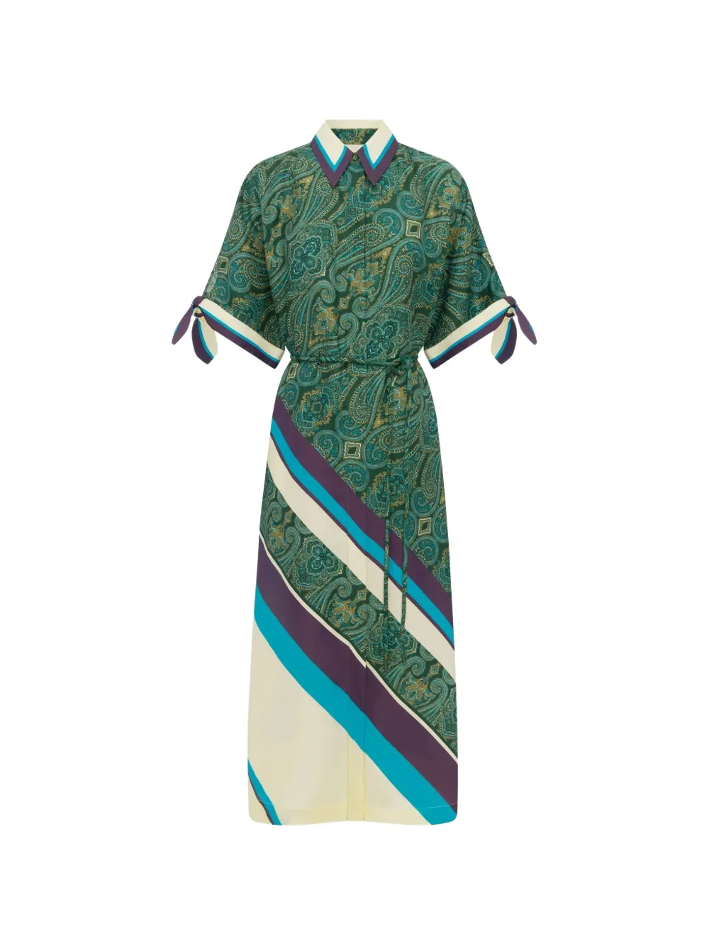 ALEMAIS Joni shirtdress Groen