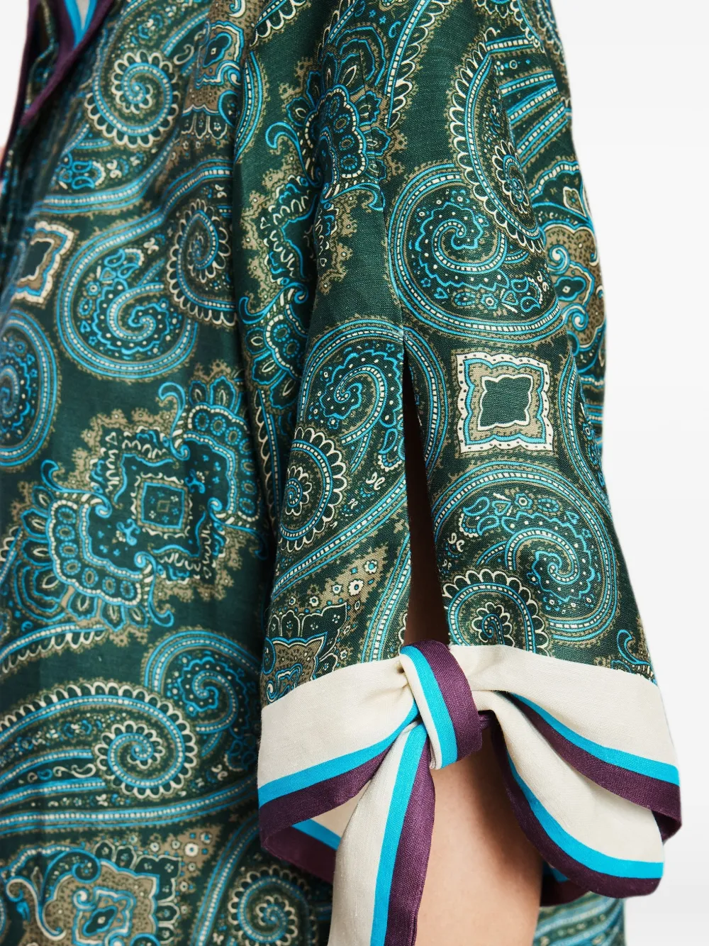 ALEMAIS Joni shirtdress Groen