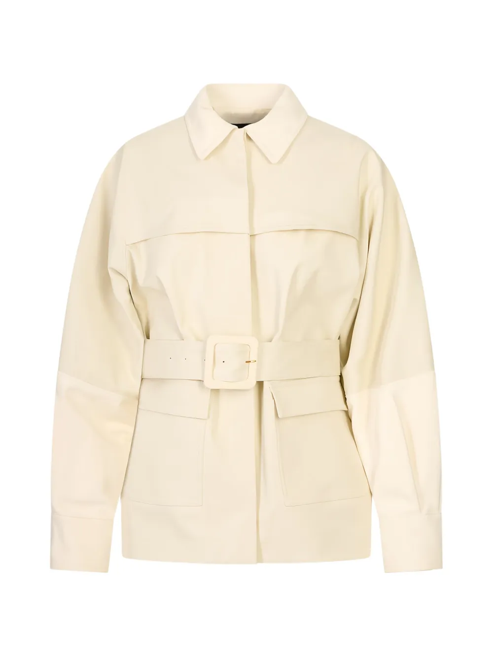 Fabiana Filippi belted panelled coat - Toni neutri
