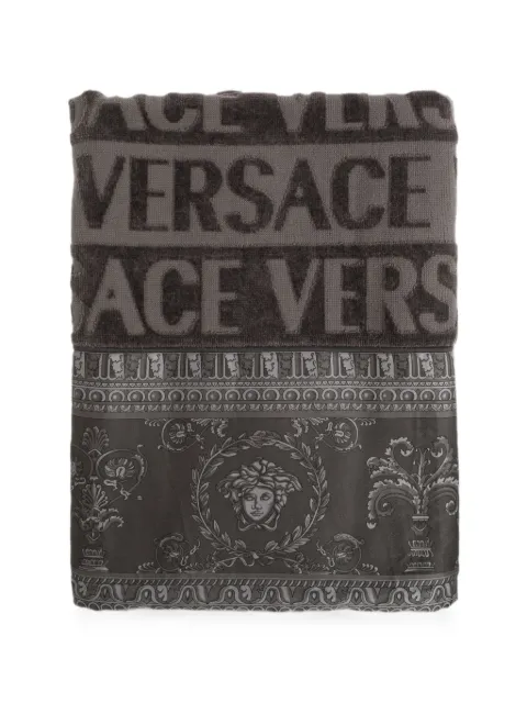 Versace Home Barocco-print logo-jacquard towels