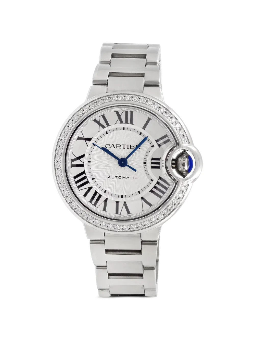 Cartier Ballon Bleu 33mm diamond watch - Bianco