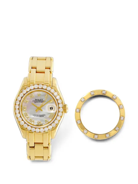 Rolex Pearlmaster diamond 29mm watch