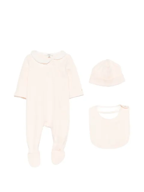 Chloé Kids ruffled-collar babygrow set (set of three)