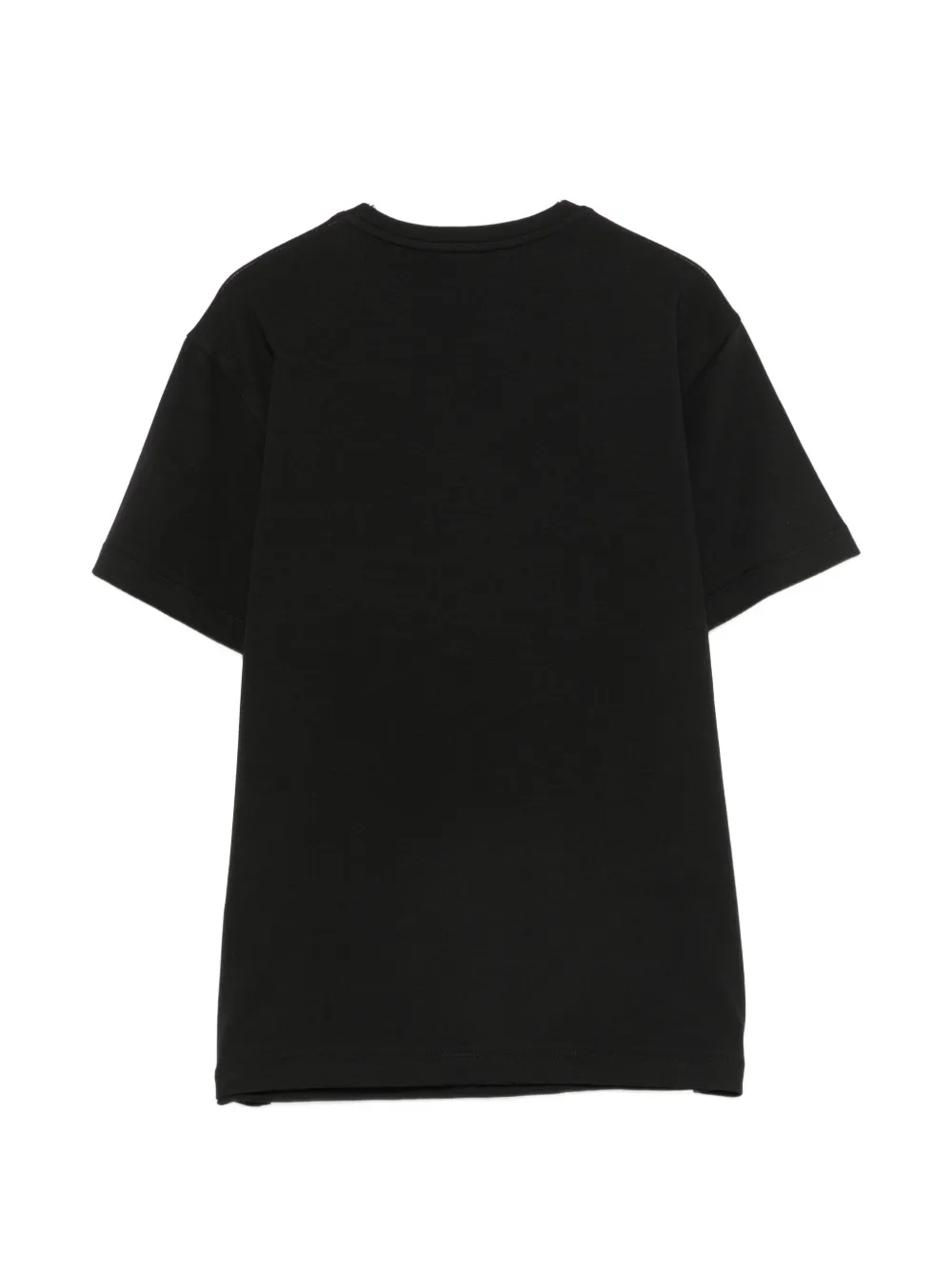 Elisabetta Franchi Kids T-shirt met geborduurd logo Zwart