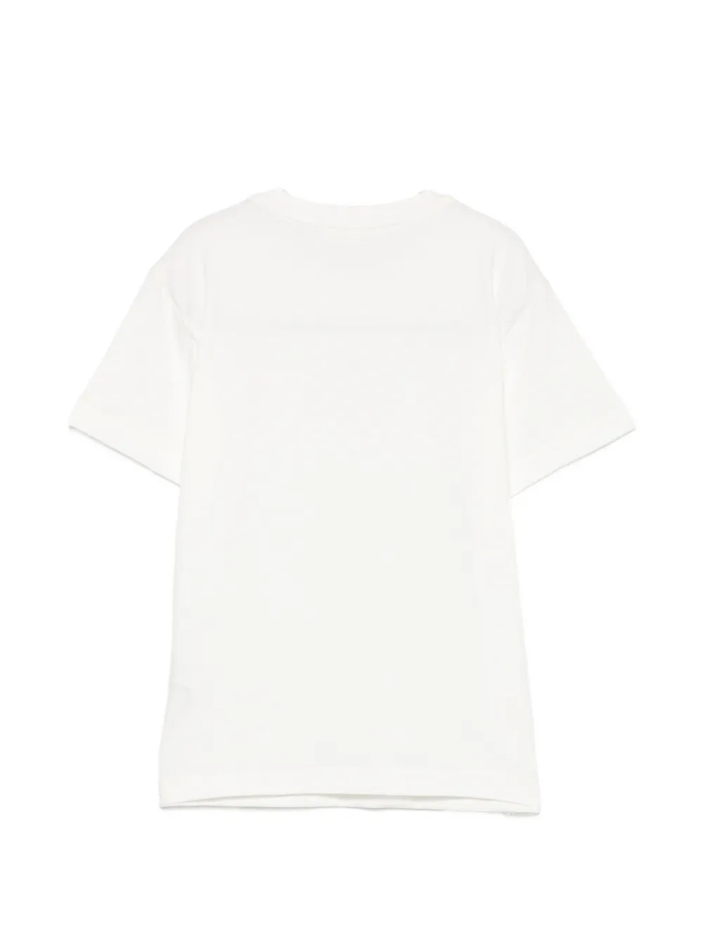 Elisabetta Franchi Kids T-shirt verfraaid met logo Wit