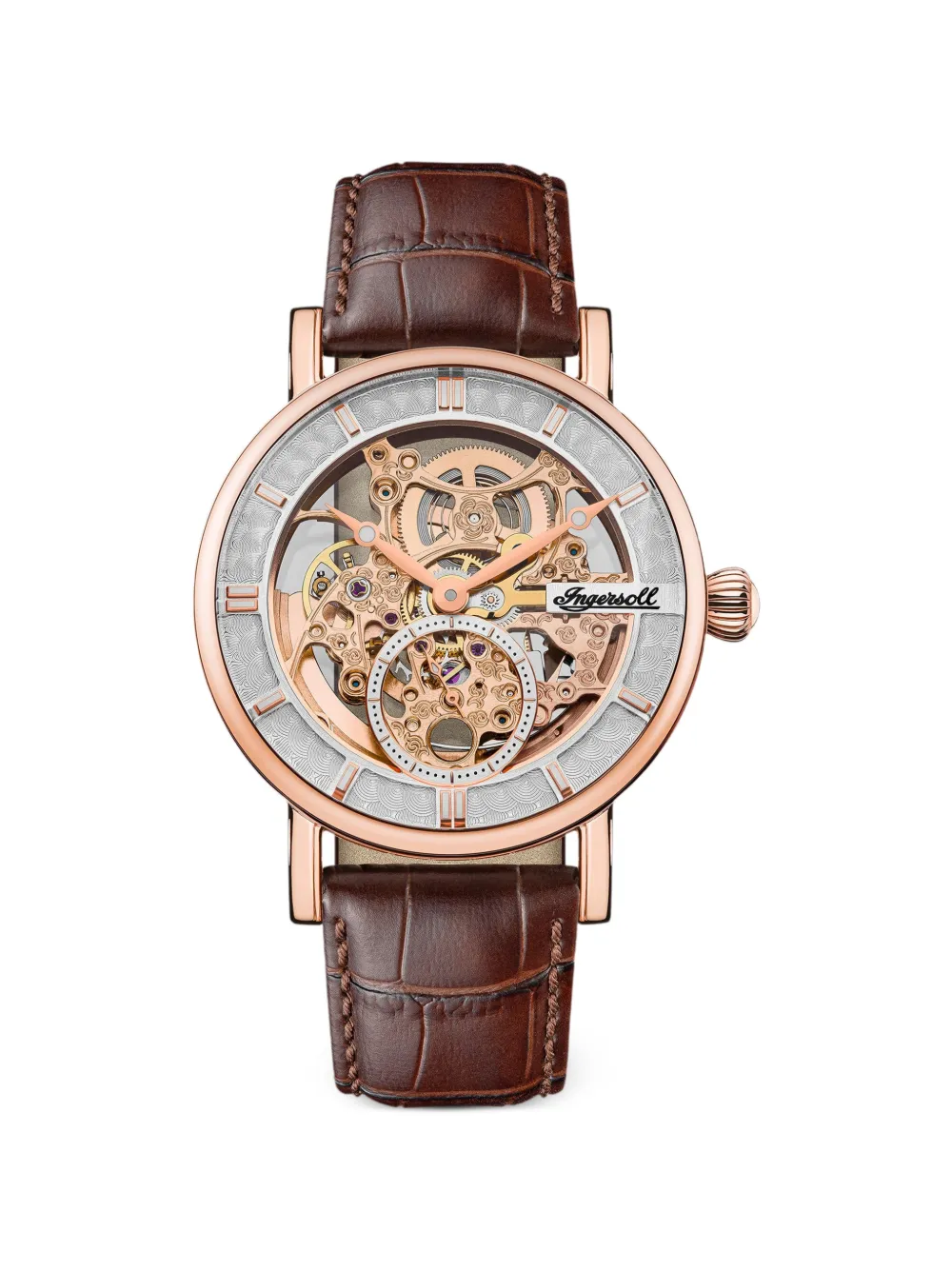 Ingersoll Watches Orologio Herald Skeleton 40mm - Rosa