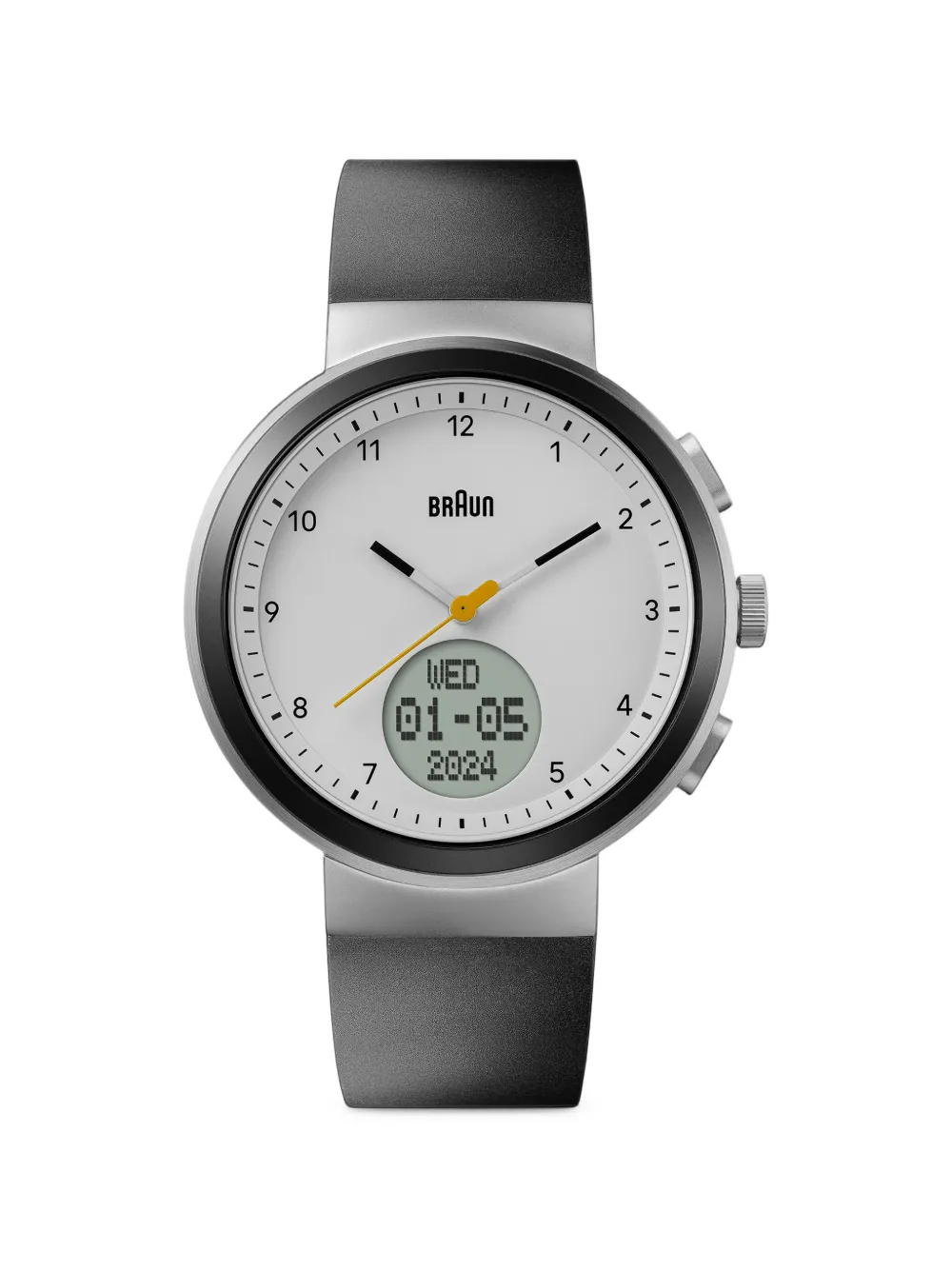 Braun Watches 45mm step-counter watch - White