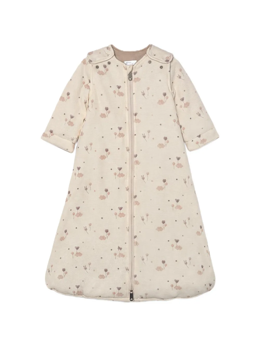 Mayoral graphic-print zip-up sleep bag - Toni neutri