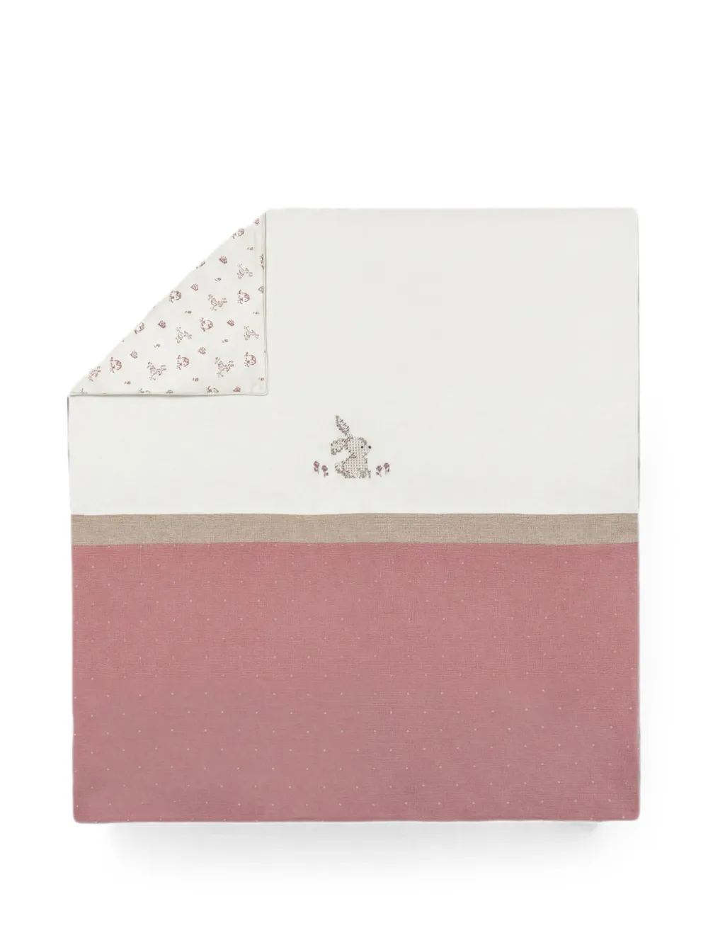 Mayoral Coperta con design color-block - Rosa