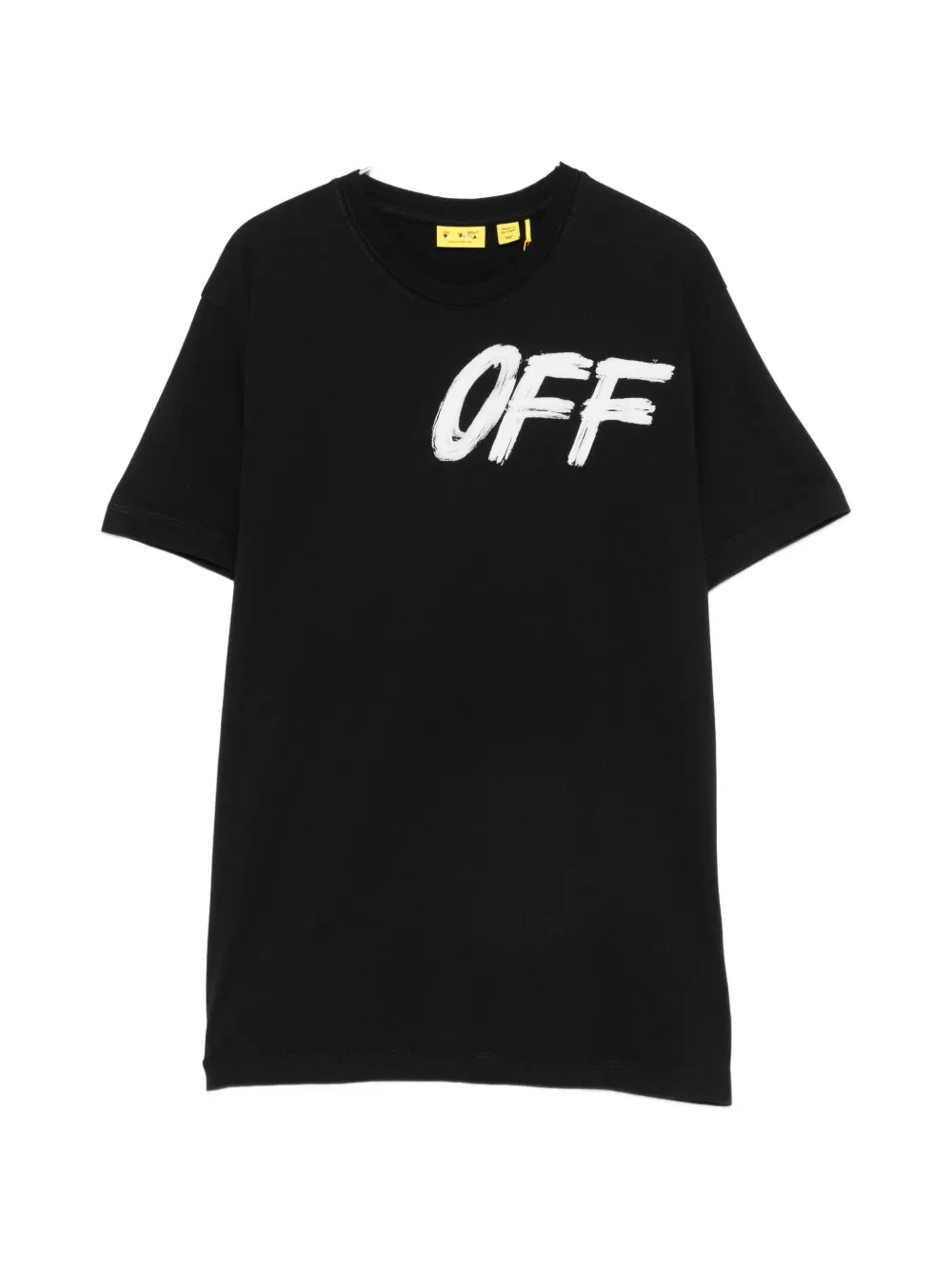 Off-White Kids logo-print cotton T-shirt - Nero