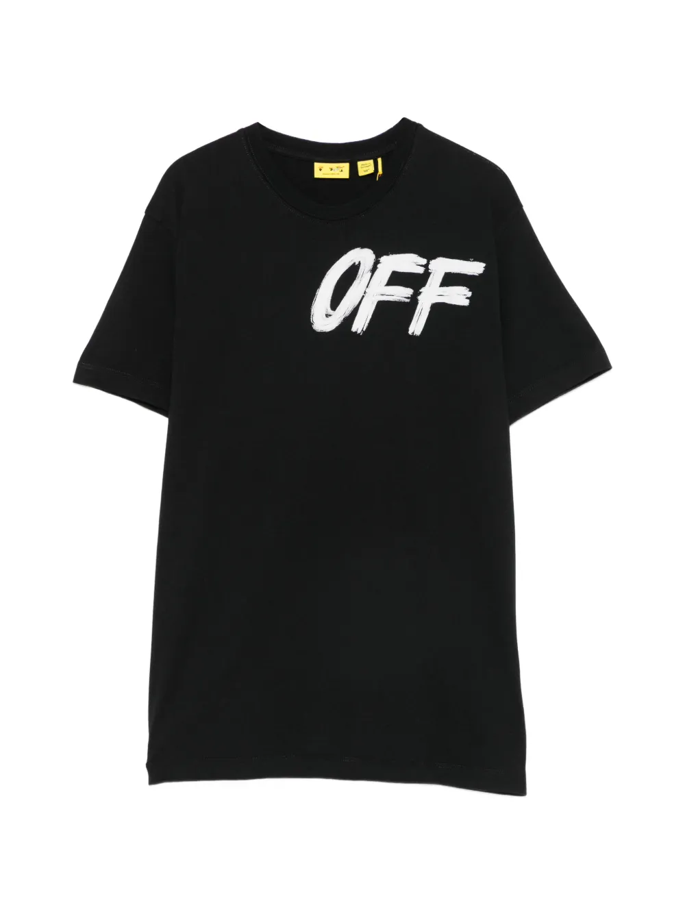 Off-White Kids logo-print cotton T-shirt - Nero