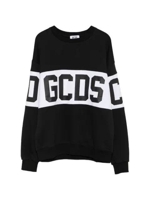 Gcds Kids sweater med logotryk og paneler