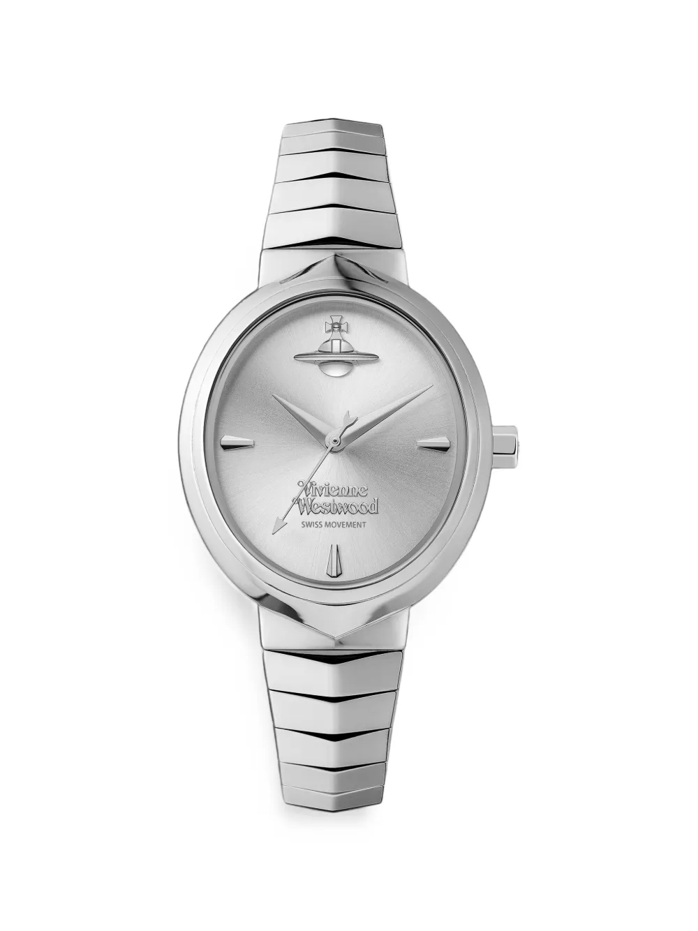 Vivienne Westwood Armour watch in Silver