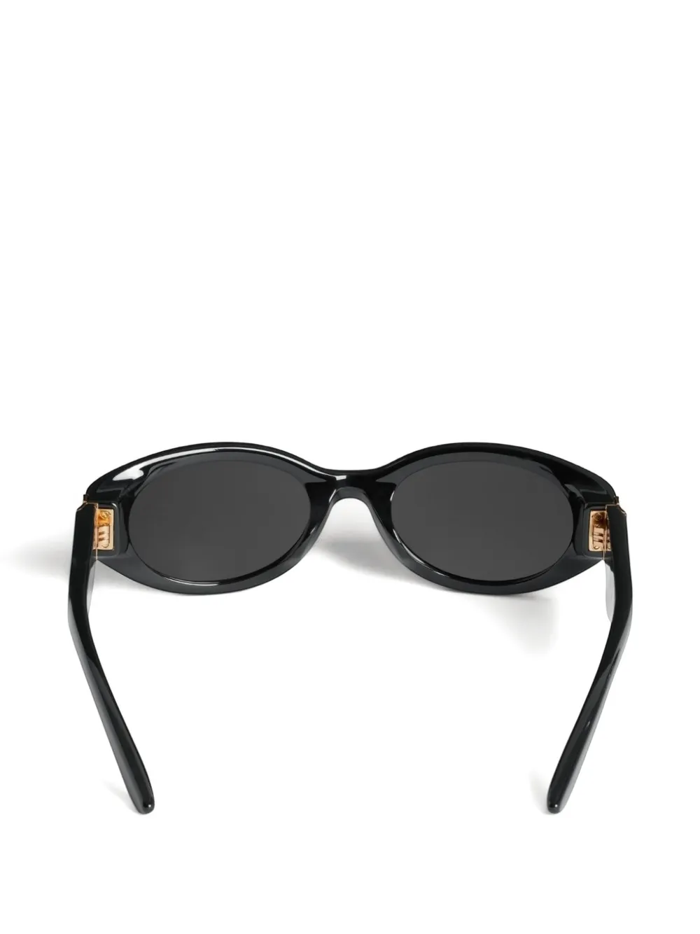 Balenciaga Eyewear Cosmo zonnebril met ovaal montuur Zwart
